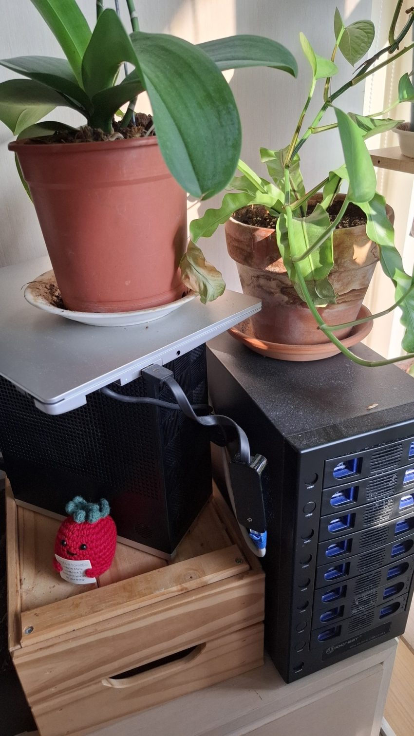 laptop running garage s3